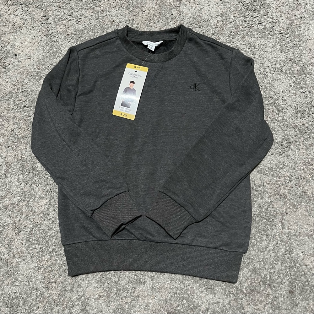 Calvin Klein Jeans Youth French Terry Crew S7/8